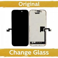 LCD ekranas suderinamas su iPhone 16 Pro Max juodas (atnaujintas: Kinija)