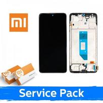 LCD ekranas suderinamas su Xiaomi Redmi Note 14 4G (pasaulinė versija) su rėmeliu / juodas / (Service Pack)