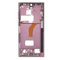 Vidurinis rėmelis Samsung S908 S22 Ultra (bordo)