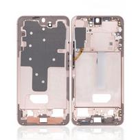 Vidurinis rėmelis Samsung S906 S22 Plus (rožinis auksas)