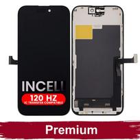 LCD ekranas suderinamas su iPhone 15 Pro, juodas (120Hz / INCELL / Premium) Removable IC