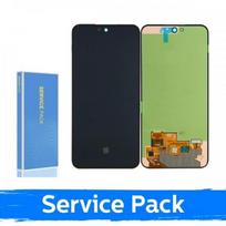 LCD ekranas suderinamas su Samsung A566 A56 5G juodas (Service Pack) (NF versija)