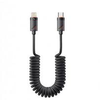 USB Laidas Essager Chuan4 juodas 29W Type-C / Lightning 120cm