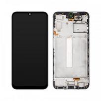 LCD ekranas skirtas Samsung A256 A25 5G juodas su rėmu HQ