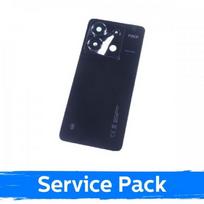 Galinis dangtelis skirtas Xiaomi Poco X6 5G / juodas / (Service Pack)