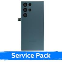 Galinis dangtelis suderinamas su Samsung S908 S22 Ultra / žalia / (Service Pack)