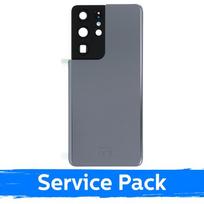 Galinis dangtelis suderinamas su Samsung G998 S21 Ultra / Phantom Titanium / (Service Pack)