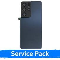 Galinis dangtelis suderinamas su Samsung G998 S21 Ultra / Phantom Navy / (Service Pack)