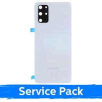 Galinis dangtelis suderinamas su Samsung G985 S20 Plus / Cloud balta / (Service Pack)