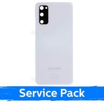 Galinis dangtelis suderinamas su Samsung G980 (G981) S20 / Cloud balta / (Service Pack)