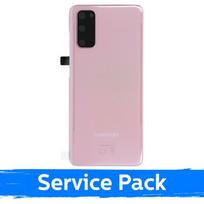 Galinis dangtelis suderinamas su Samsung G980 (G981) S20 / Cloud rožinė / (Service Pack)
