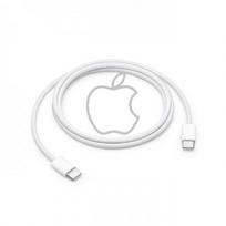 USB laidas Apple Woven MQKJ3ZM/A (A2795) baltas 100cm Type-C / Type-C / 100% originalus / + BOX