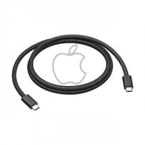 USB laidas Apple Woven MQKJ3ZM/A (A2795) juodas 100cm Type-C / Type-C / 100% originalus /