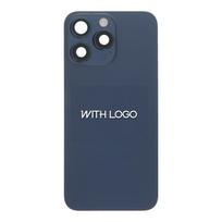 Galinis dangtelis skirtas iPhone 15 Pro / Blue Titanium / (be NFC flex) / OEM