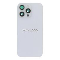 Galinis dangtelis skirtas iPhone 15 Pro Max / White Titanium / (be NFC flex) / OEM