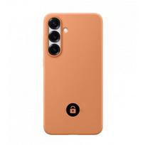 Telefono dėklas Silicone Cover skirtas Samsung S918 S23 Ultra / Oranžinis / pakuotėje