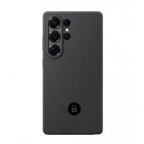 Telefono dėklas Silicone Cover skirtas Samsung S911 S23 / Juodas / pakuotėje