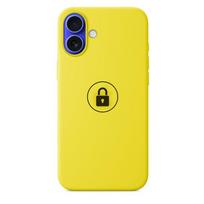 Telefono dėklas "Silicone Case v2" skirtas iPhone 16 Plus / Star Fruit / pakuotėje