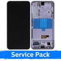 LCD ekranas skirtas Samsung S901 S22 su rėmeliu / Bora Purple / (Service Pack)