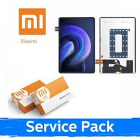 LCD ekranas skirtas Xiaomi Mi Pad 6S Pro 12.4'' juodas su rėmeliu (Service Pack)