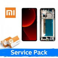 LCD ekranas skirtas Xiaomi 13T (13T Pro) su rėmeliu / Meadow Green / (Service Pack)