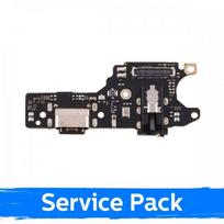 Įkrovimo jungtis skirta Xiaomi Redmi Note 9 su flex kabeliu / Plata (Service Pack)
