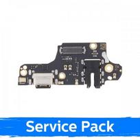 Įkrovimo jungtis skirta Xiaomi Redmi Note 9 Pro / Note 9S / Poco M2 Pro su flex kabeliu / Plata (Service Pack)