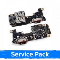 Įkrovimo jungtis skirta Xiaomi Poco F5 Pro 5G su flex kabeliu / Plata (Service Pack)