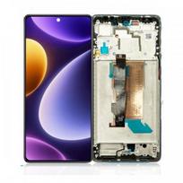 LCD ekranas skirtas Xiaomi Poco F5 5G su rėmeliu / juodas / HQ