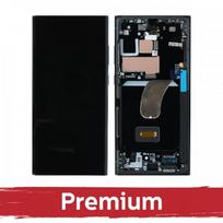 LCD ekranas, suderinamas su Samsung S918 S23 Ultra su rėmeliu / Cream / OEM