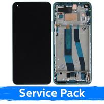 LCD ekranas, suderinamas su Xiaomi Mi 11 Lite 4G (Lite 5G / Lite 5G NE), su rėmeliu / Mint Green / (Service Pack)