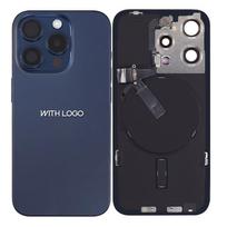Galinis dangtelis suderinamas su iPhone 15 Pro / Blue Titanium / (visos dalys įtrauktos) / OEM