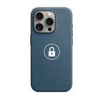 Telefono dėklas FineWoven iPhone 15 Pro / Pacific Blue / pakuotėje