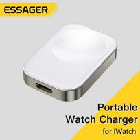Belaidis įkroviklis Essager Bay Portable L baltas (Apple Watch)