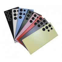 Galinis dangtelis skirtas Samsung S918 S23 Ultra / raudonas / (su kameros stikliuku) OEM
