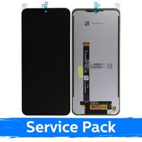 LCD ekranas skirtas Samsung G556 Xcover 7 juodas (Service Pack)