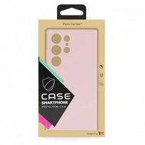 Telefono dėklas TM Pure Silicone, skirtas Apple iPhone 14 Pro Max / Pink Sand / (Blister)