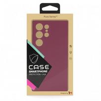 Dėklas "TM Pure Silicone" skirtas Apple iPhone 13 Pro / Plum / (Blister)