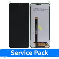 LCD ekranas skirtas Samsung G736 Xcover 6 Pro juodas (Service Pack)