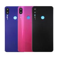 Galinis dangtelis skirtas Xiaomi Redmi Note 7 / juodas / (su kameros lęšiu) / HQ