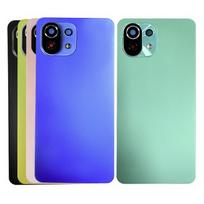 Galinis dangtelis skirtas Xiaomi Mi 11 Lite 5G NE (5G / 4G) / Snowflake White / (su kameros lęšiu) / HQ