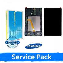 LCD Ekranas suderinamas su Samsung T590 / T595 Tab A 10.5'' juodas su rėmeliu (Aptarnavimo komplektas)