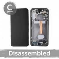 LCD ekranas suderinamas su Samsung S906 S22 Plus su rėmeliu / Phantom Black / (8/10 Naudotas)