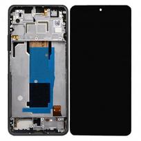 LCD ekranas suderinamas su Xiaomi Redmi Note 11 Pro+ 5G (11 Pro Plus 5G) su rėmeliu / Mysterious Black / HQ