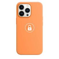 Telefono dėklas Silicone Case v2, skirtas iPhone 13 Pro, Marigold, pakuotėje