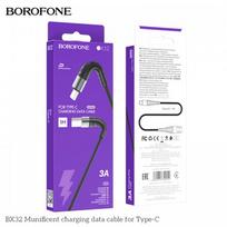 USB laidas Hoco BX32 juodas Type-C 100cm (iki 5A)