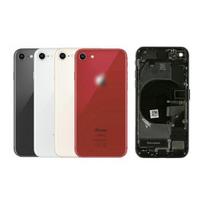 Galinis dangtelis suderinamas su iPhone 8 / raudonas / (pilnas korpusas + smulkios dalys) / OEM