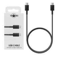 USB laidas Samsung EP-DN975BBEGWW juodas 100cm Type-C/Type-C (iki 5A) / originali pakuotė
