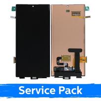 LCD ekranas skirtas Samsung S908 S22 Ultra juodas (Service Pack) (NF versija)