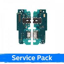 Krovimo lizdas skirtas Samsung A047 A04s su lanksčiąja jungtimi / plata (Service Pack)